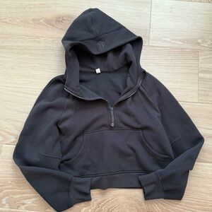 Lululemon Scuba Oversized Half-Zip Hoodie - Black